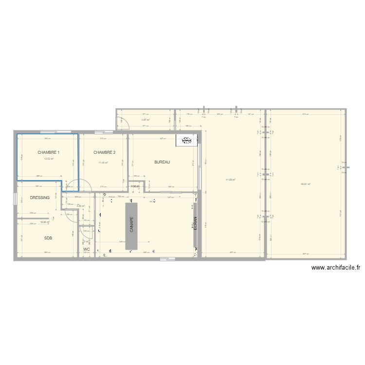 perso projet 4. Plan de 0 pièce et 0 m2