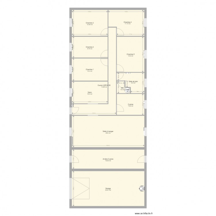 MICHOU. Plan de 0 pièce et 0 m2