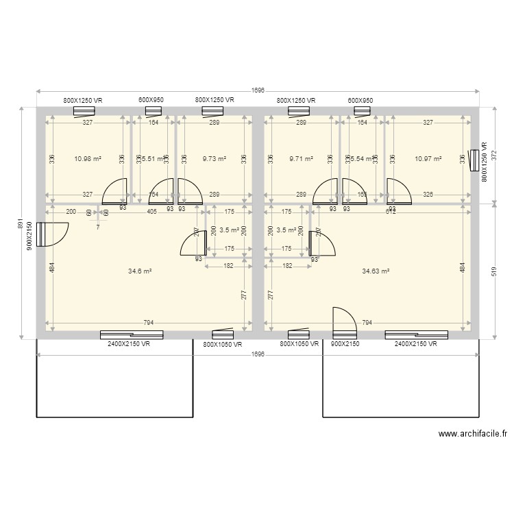 AIBOUT AVP 1. Plan de 0 pièce et 0 m2