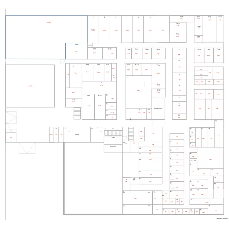 PLAN BAS 2 bis. Plan de 