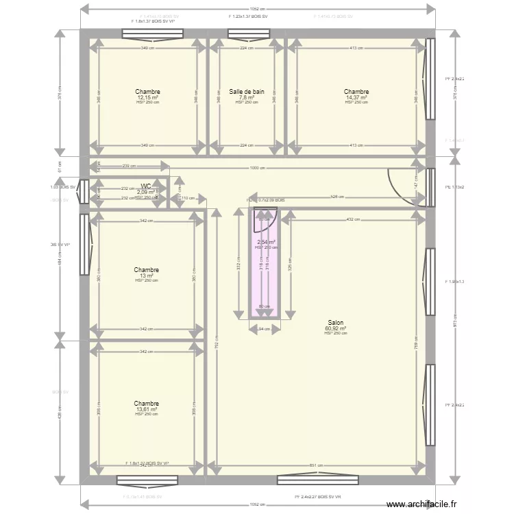 noustens. Plan de 