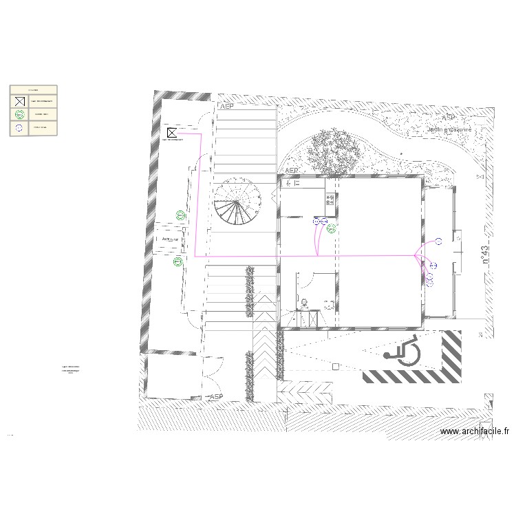 MIDORINO INFO RDC. Plan de 0 pièce et 0 m2