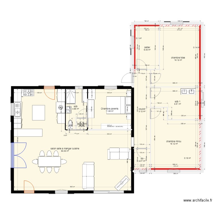 maison muy plan ancien et news test. Plan de 0 pièce et 0 m2