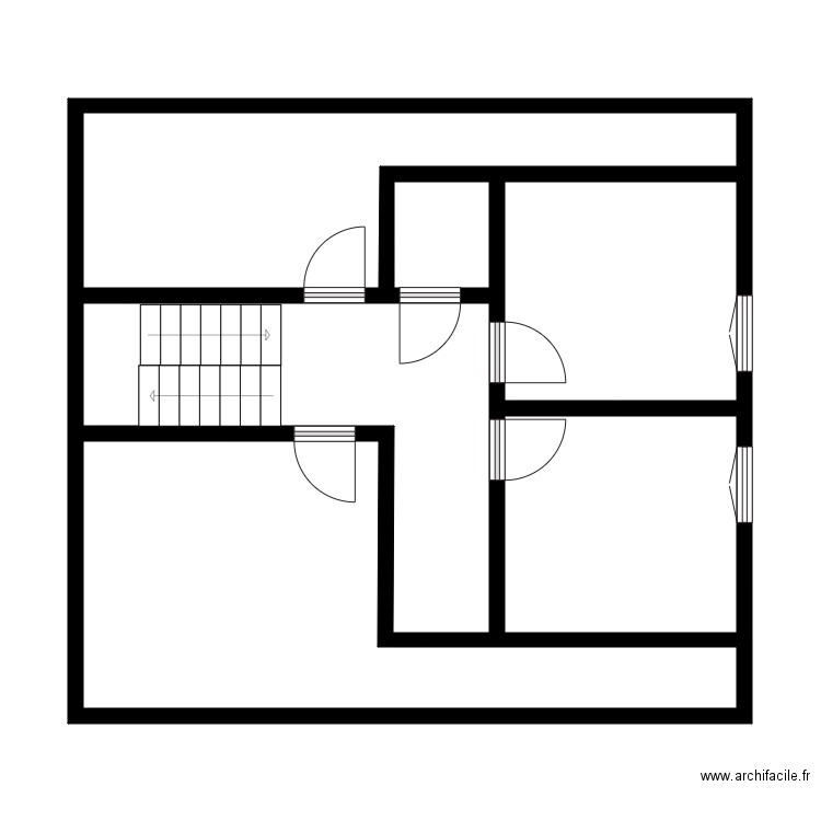 COPIN. Plan de 20 pièces et 185 m2