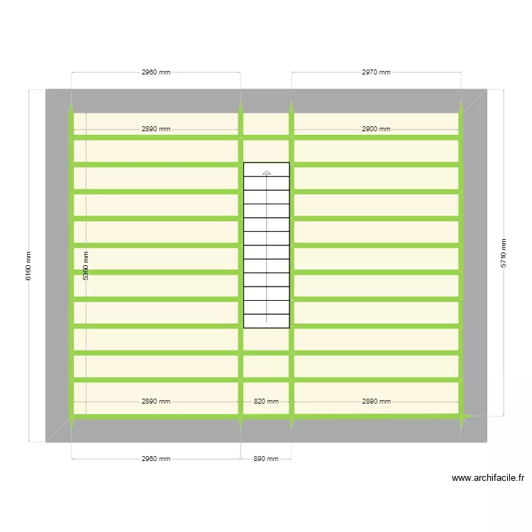 ETAGE 1 . Plan de 