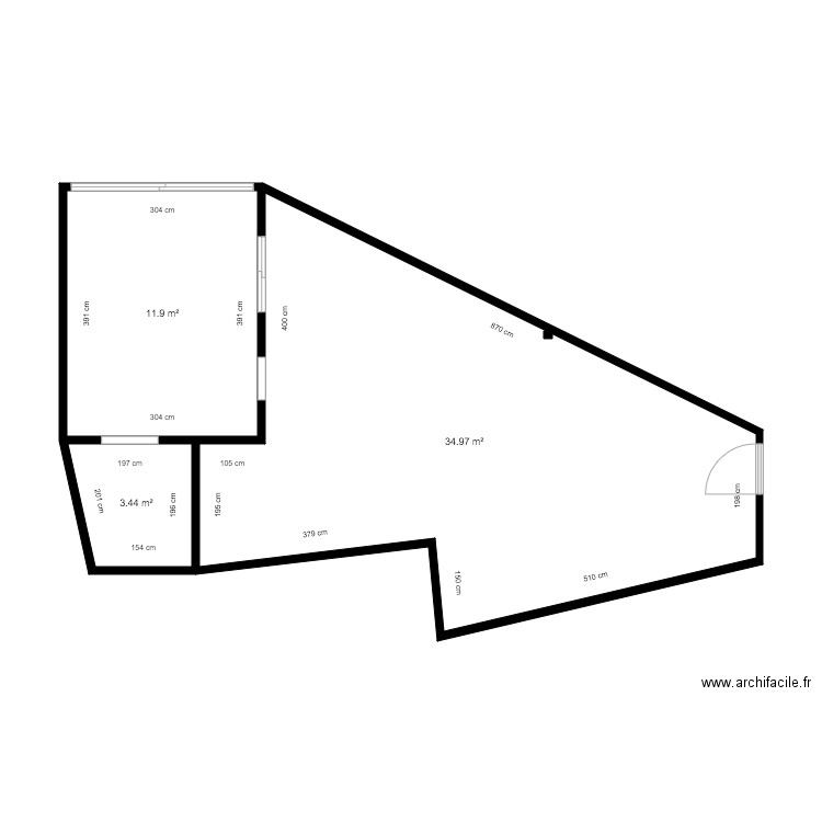 Bungalow Stora Temaru Ata. Plan de 0 pièce et 0 m2