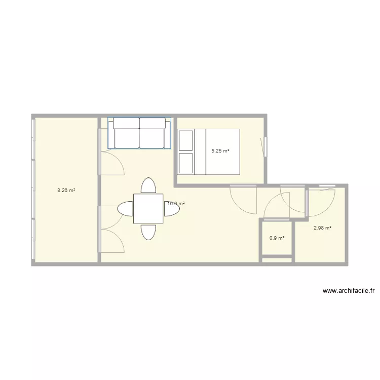 APPART BALARUC 4. Plan de APPART BALARUC 4. Plan de