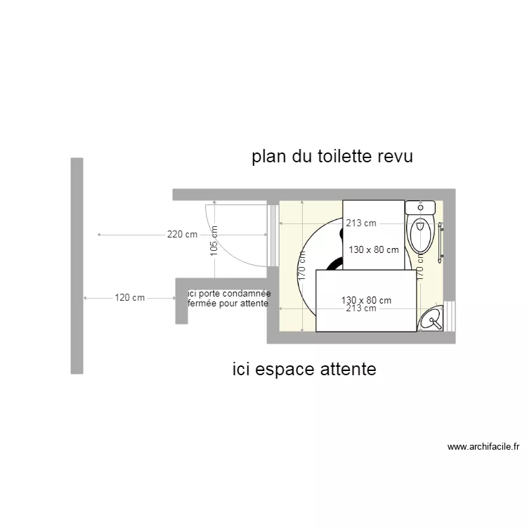 villa Gabriel après modifications. Plan de villa Gabriel après modifications. Plan de