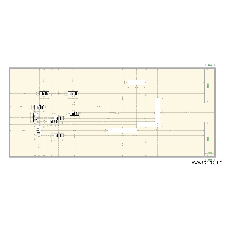 renaissance 2. Plan de 1 pièce et 189 m2