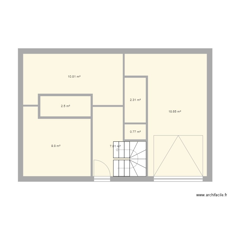 rdc 5 terrain. Plan de 0 pièce et 0 m2