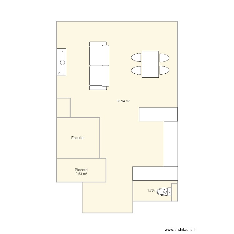 test 3. Plan de 0 pièce et 0 m2