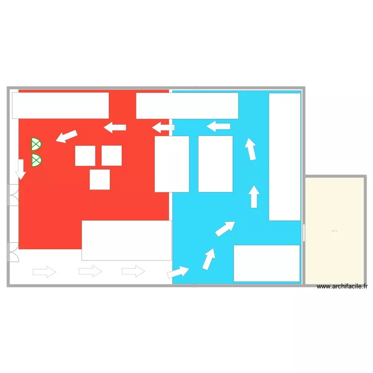plan de masse BioVie. Plan de 