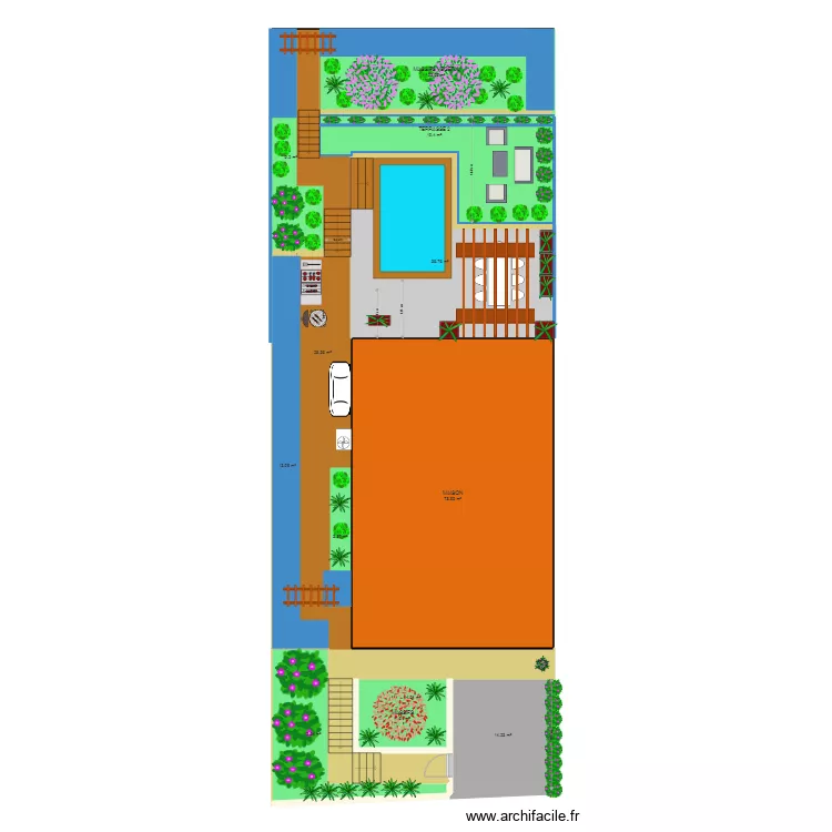 Plan exterieur V3 450x250. Plan de 