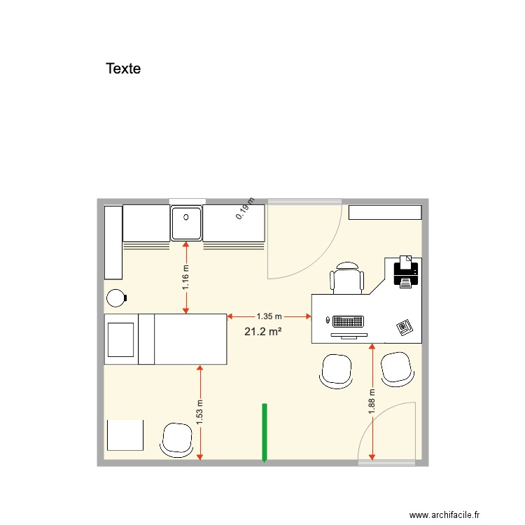 CABINET DR MEKLAT. Plan de 0 pièce et 0 m2