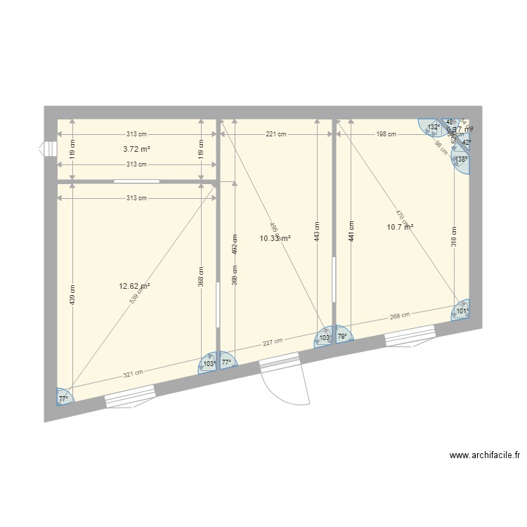 CHEMIN DE L ORATOIRE T2 . Plan de 0 pièce et 0 m2