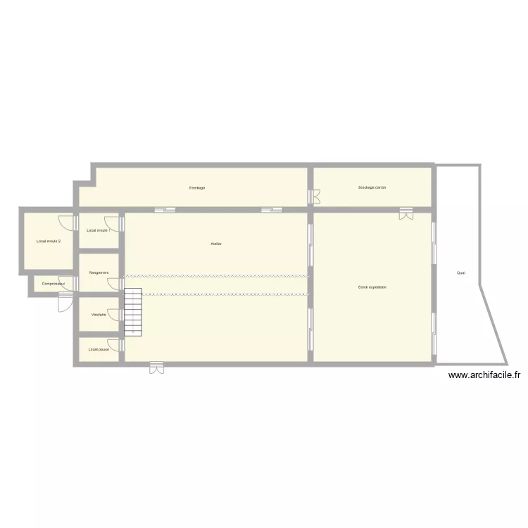 SARL ROMER Sous Sol. Plan de 