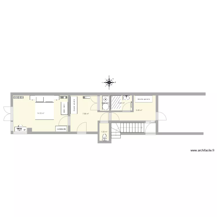 rez de chaussée saint ouen projet. Plan de rez de chaussée saint ouen projet. Plan de