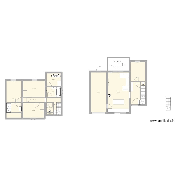 plan maison 01. Plan de 0 pièce et 0 m2