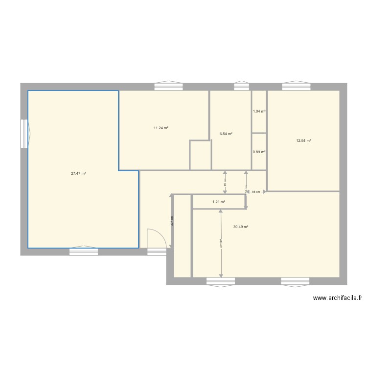 MAISON ESVRES. Plan de 0 pièce et 0 m2
