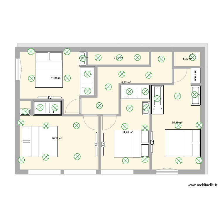 Saxe 1 V5 ECL. Plan de 0 pièce et 0 m2