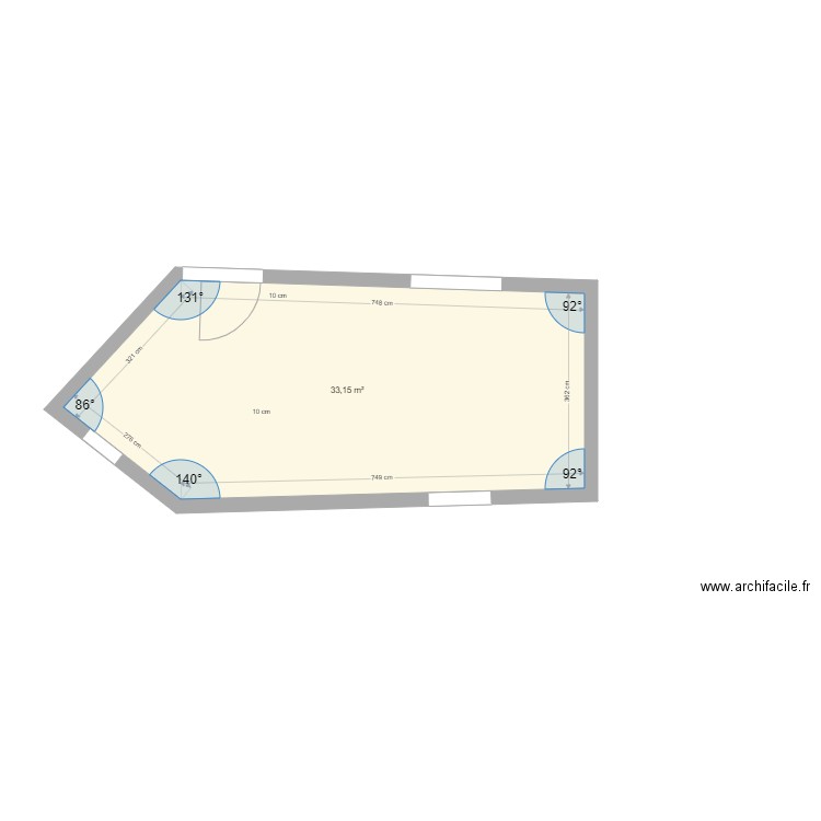 Magasin Plan partie ARRIERE. Plan de 0 pièce et 0 m2
