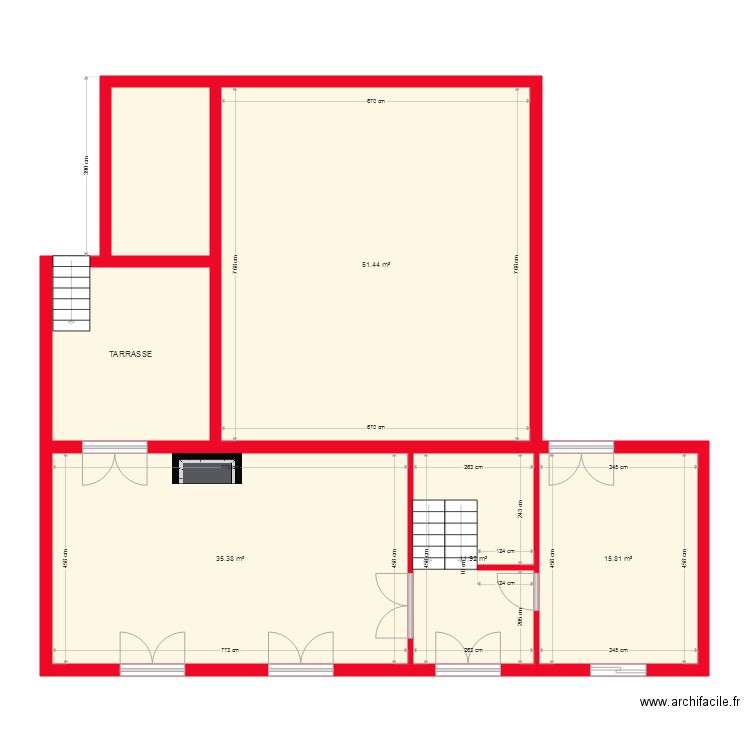 BI1999 SOUS SOLcôté. Plan de 0 pièce et 0 m2