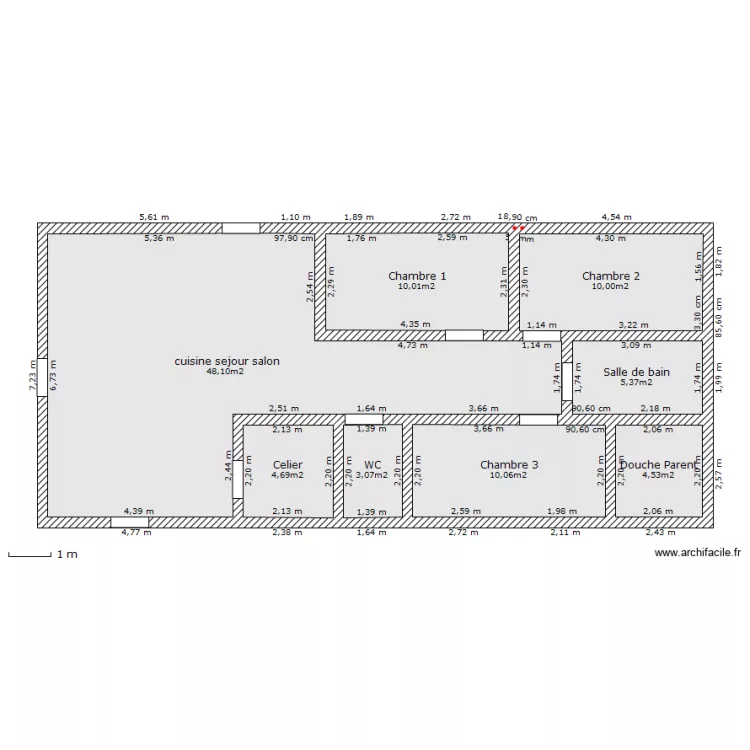 plan 3. Plan de 
