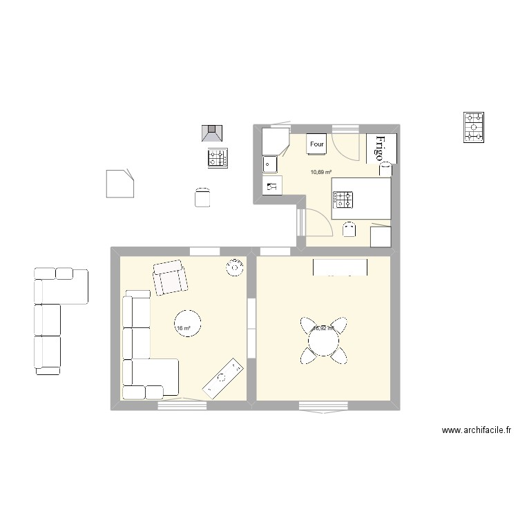 cuisine. Plan de 0 pièce et 0 m2