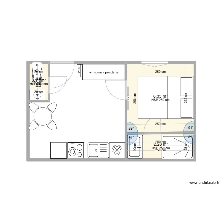 STUDIO RAPHA. Plan de 0 pièce et 0 m2