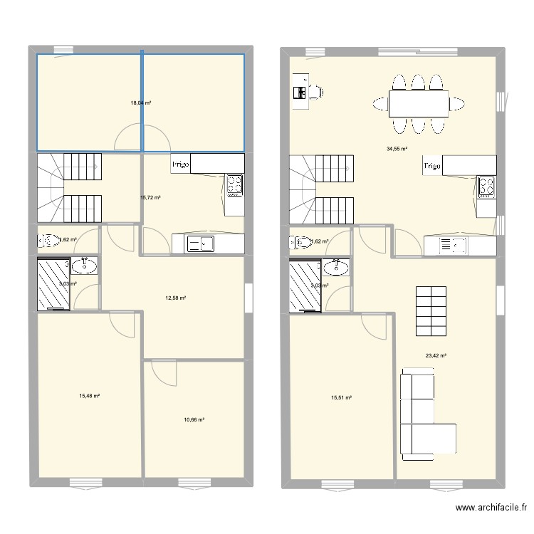 Cadet Baita 1 BIS. Plan de 0 pièce et 0 m2