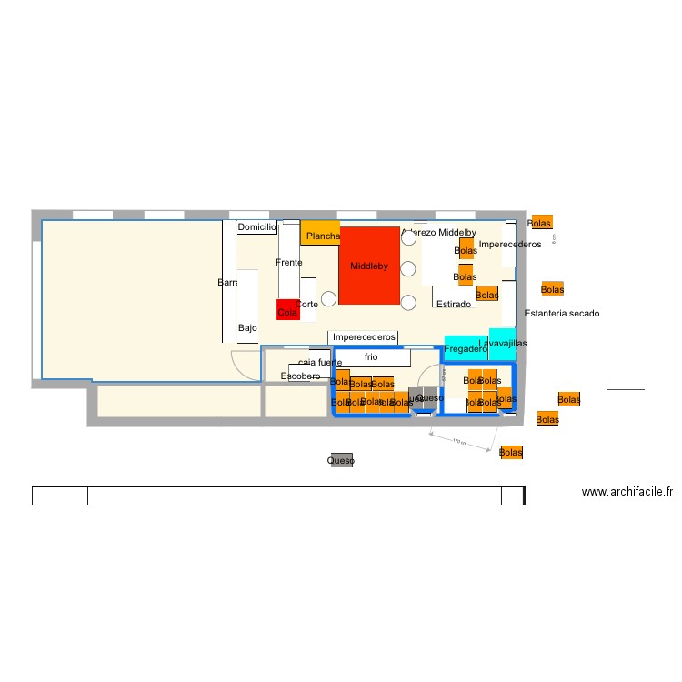 Puerto Modelo 6. Plan de 0 pièce et 0 m2