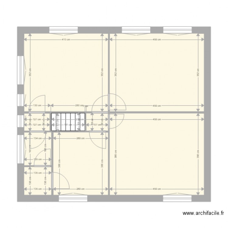 Etage Saint george. Plan de 0 pièce et 0 m2