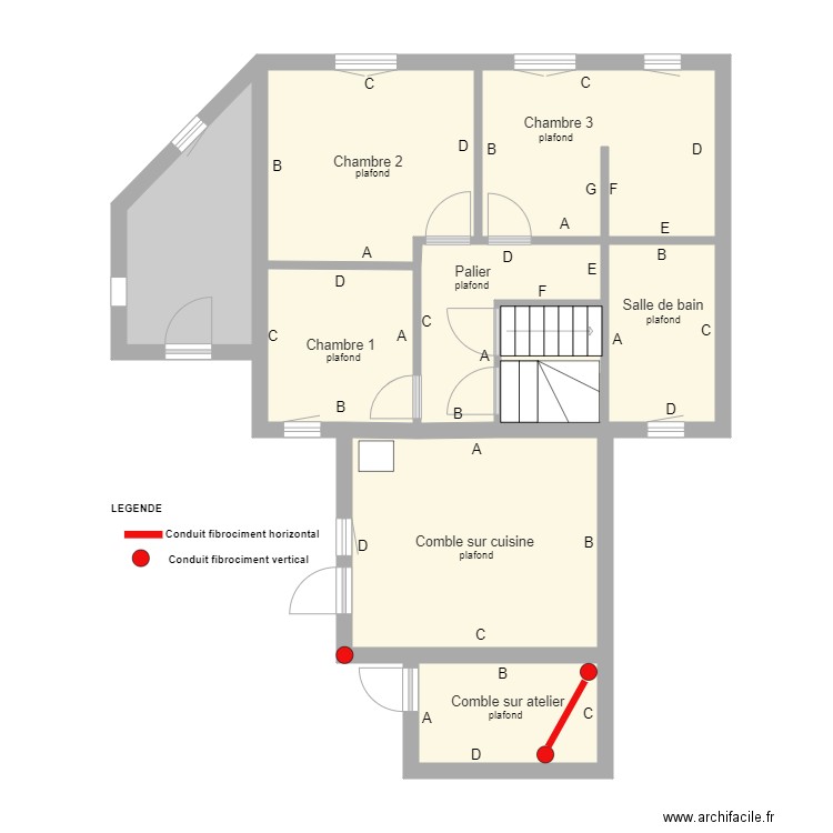 T6 1er niveau L. Plan de 0 pièce et 0 m2