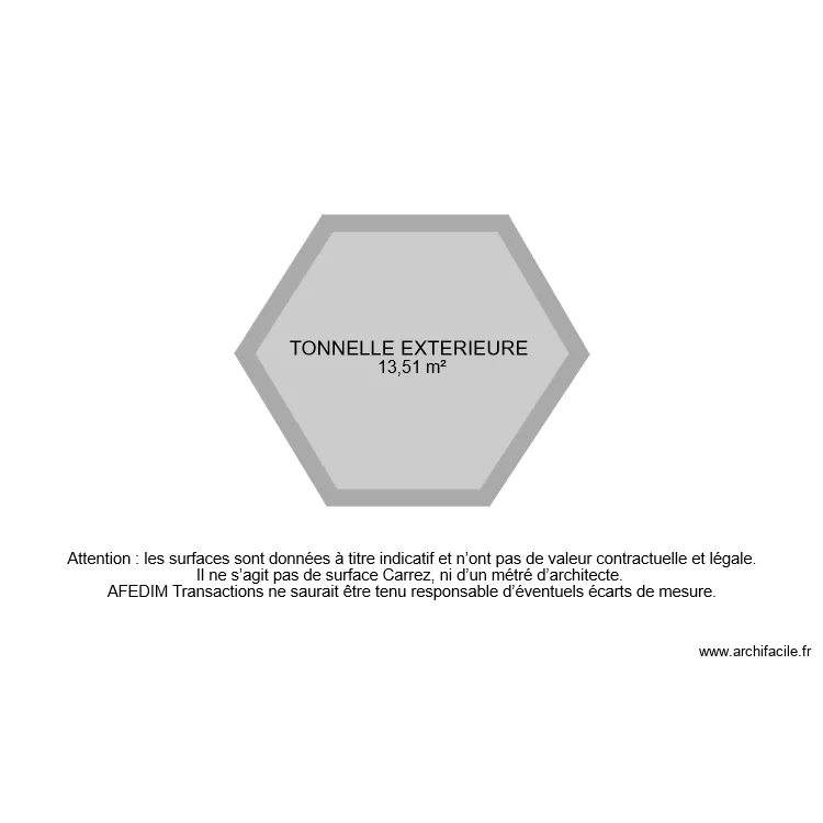 BI 6743 TONNELLE . Plan de 