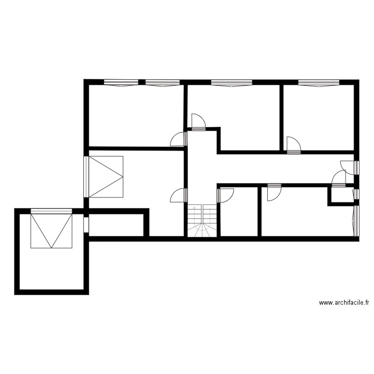 KORKMAZ. Plan de 18 pièces et 254 m2