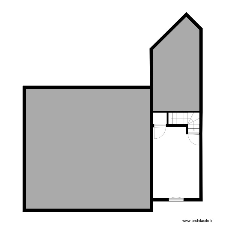 SCI JASAB. Plan de 18 pièces et 209 m2