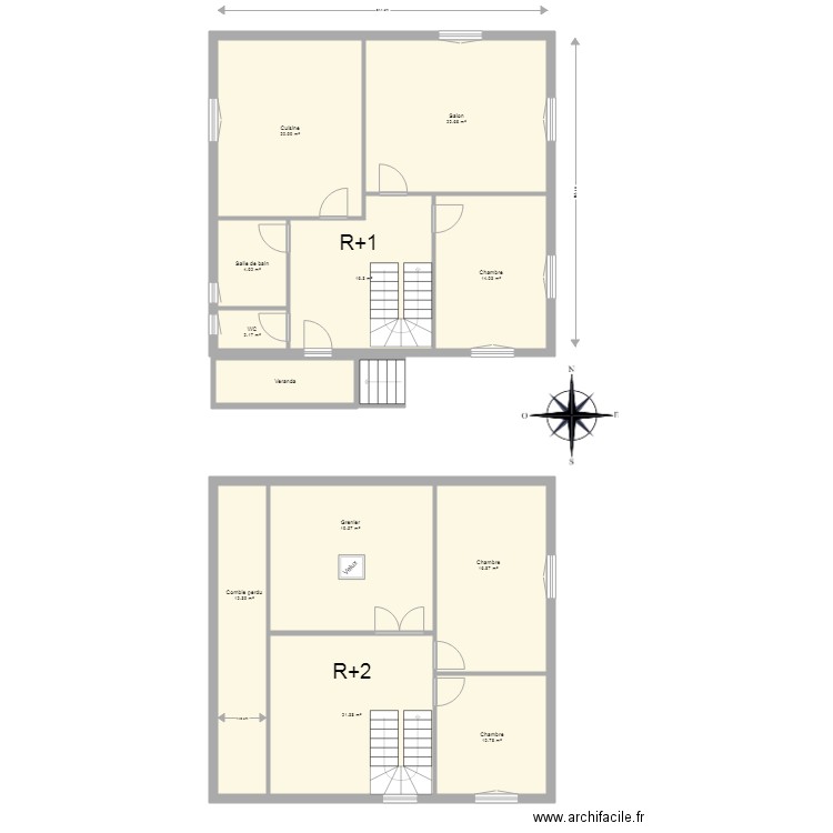 PEYER L MONTBRISON. Plan de 0 pièce et 0 m2