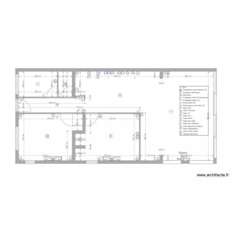 Bécune Electricité. Plan de Bécune Electricité. Plan de