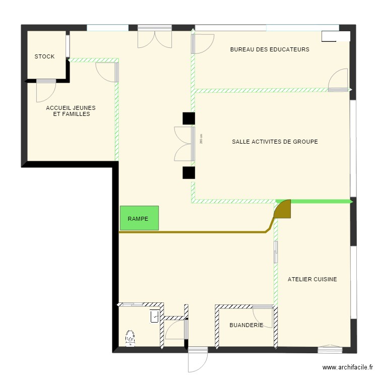 projet RENOVATION. Plan de 0 pièce et 0 m2