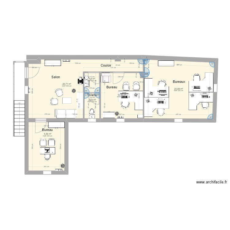 PLAN 1 étage. Plan de 0 pièce et 0 m2