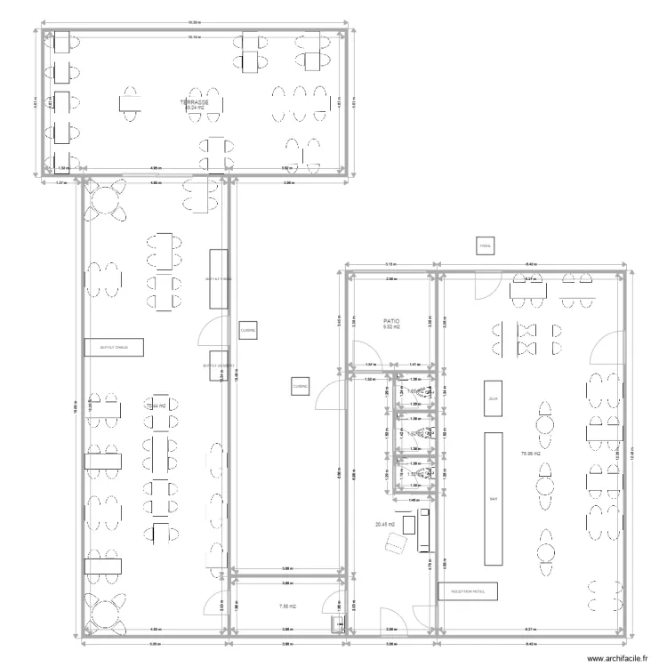LA FONTAINE ARTENAY. Plan de 