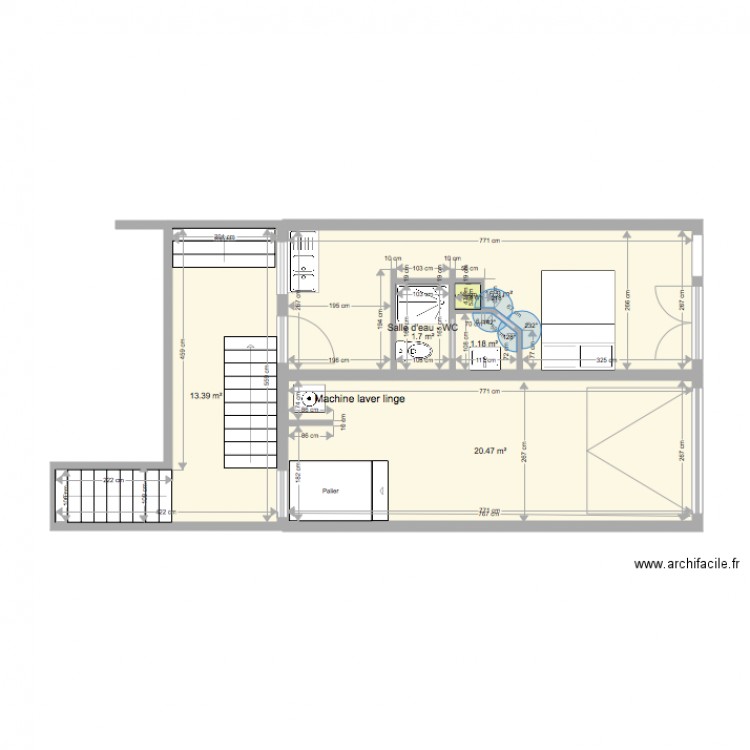 garage1modifie. Plan de 0 pièce et 0 m2