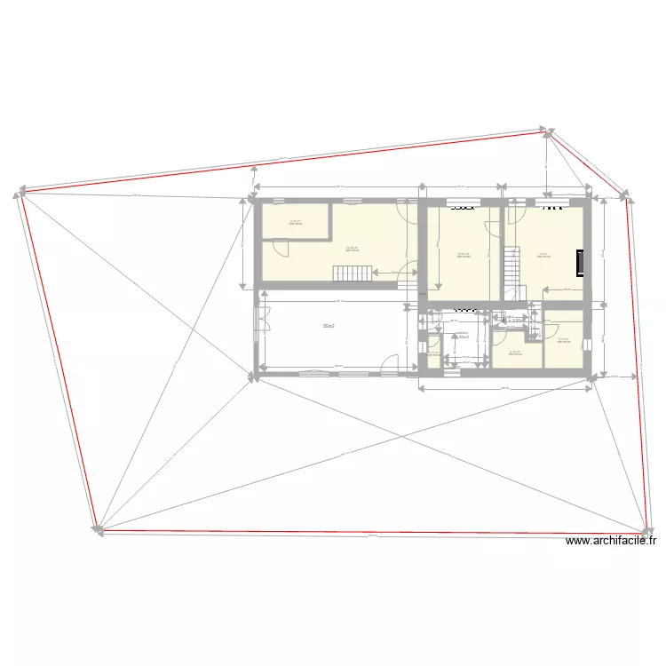 plan terrain avec côtes 1. Plan de plan terrain avec côtes 1. Plan de
