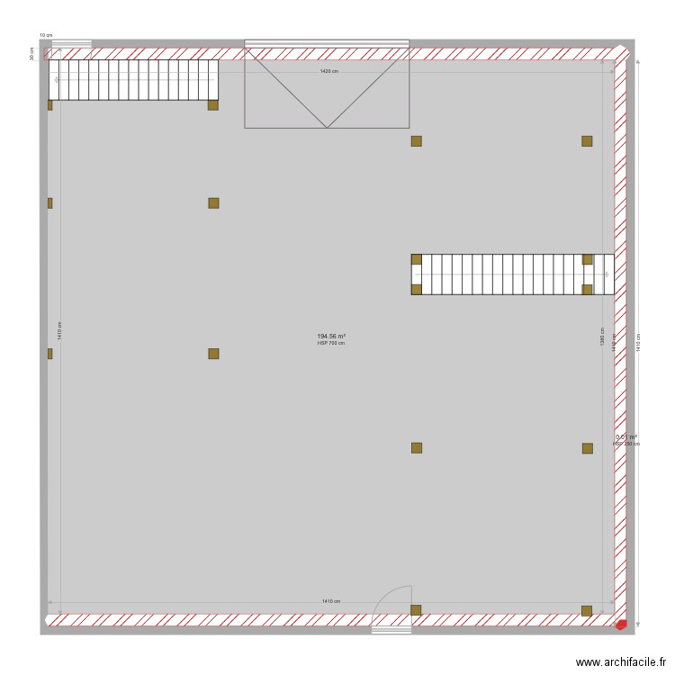 Entrepot. Plan de 0 pièce et 0 m2