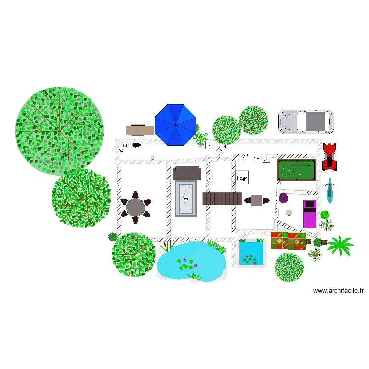 PLAN ARCHITECTE. Plan de 