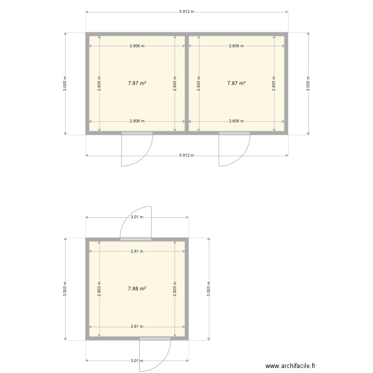 ccv1. Plan de 0 pièce et 0 m2