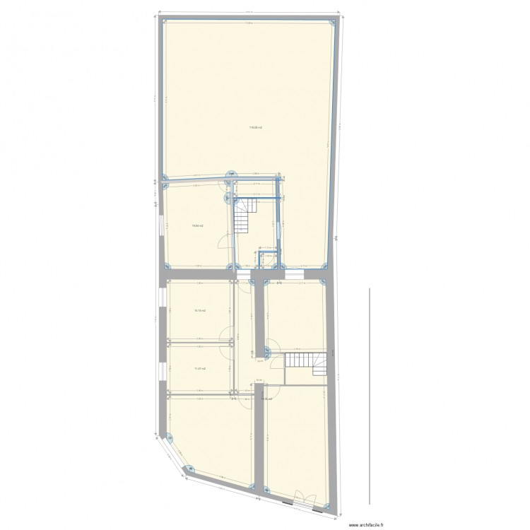 Ph Gascogne etage 1. Plan de 0 pièce et 0 m2