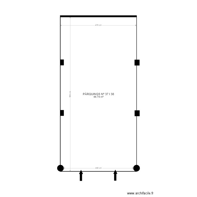 CR BELLMONT XALET B SUBTERRANI 1 PORTA 1 L ALDOSA LA MASSANA. Plan de 0 pièce et 0 m2