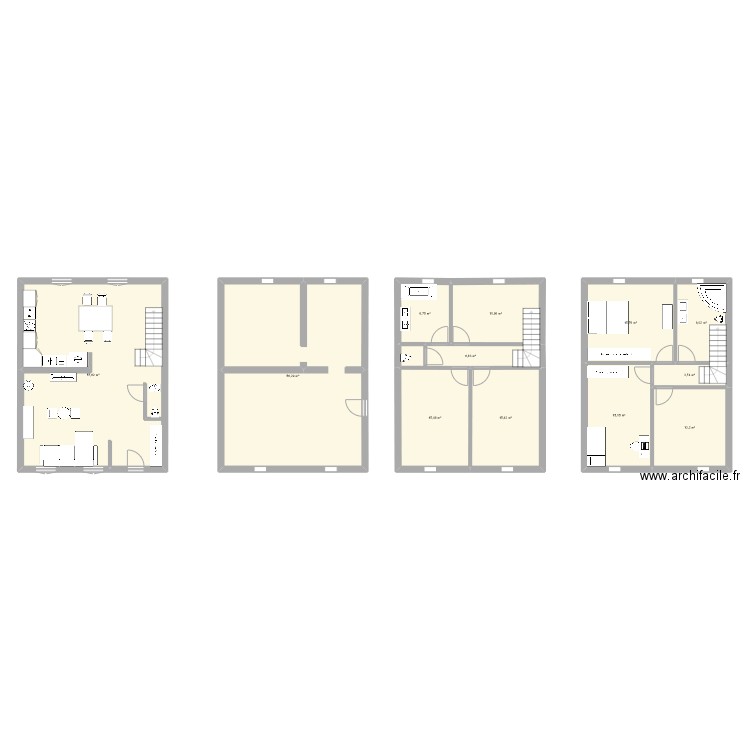barak. Plan de 0 pièce et 0 m2