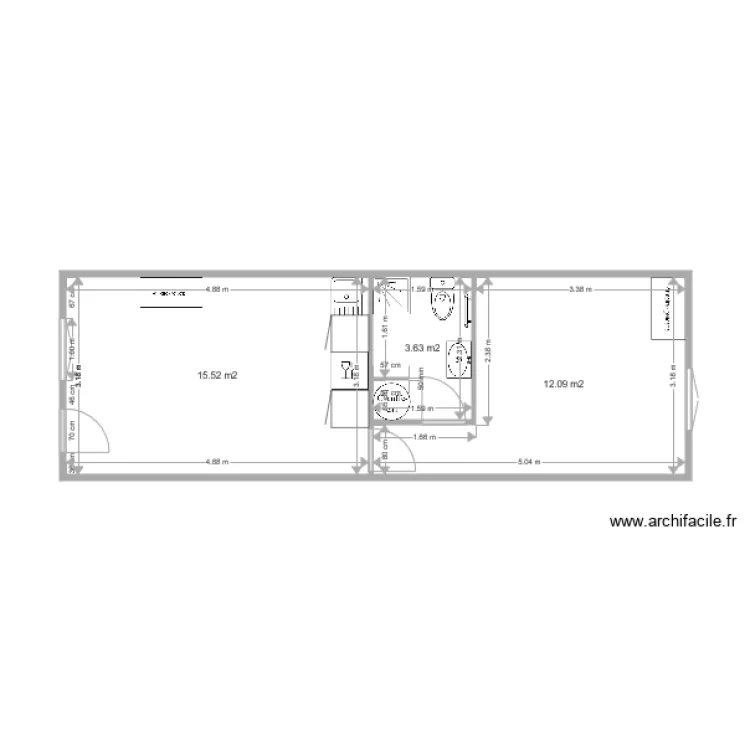 appart hono 2. Plan de appart hono 2. Plan de